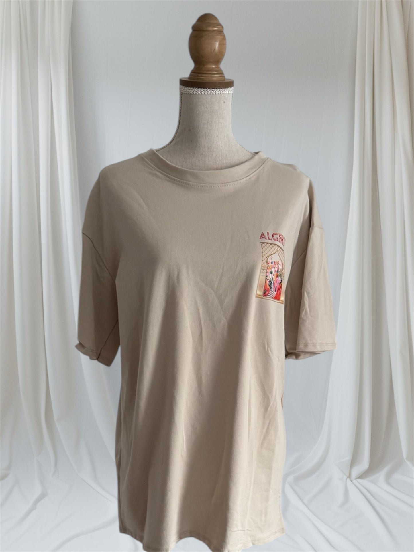 Tee shirt Algeria beige