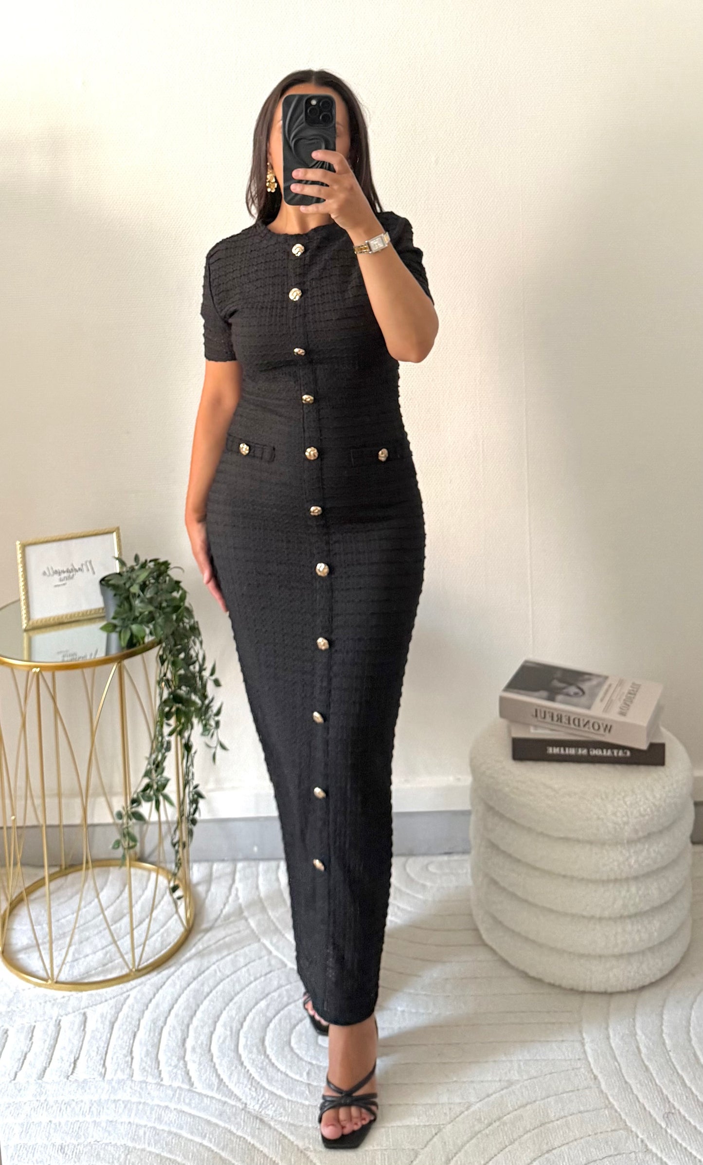 Robe insp Sandro noir