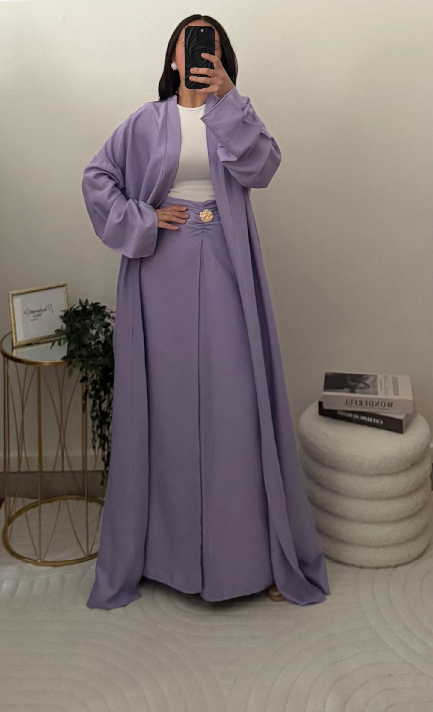 Ensemble jupe kimono Lila
