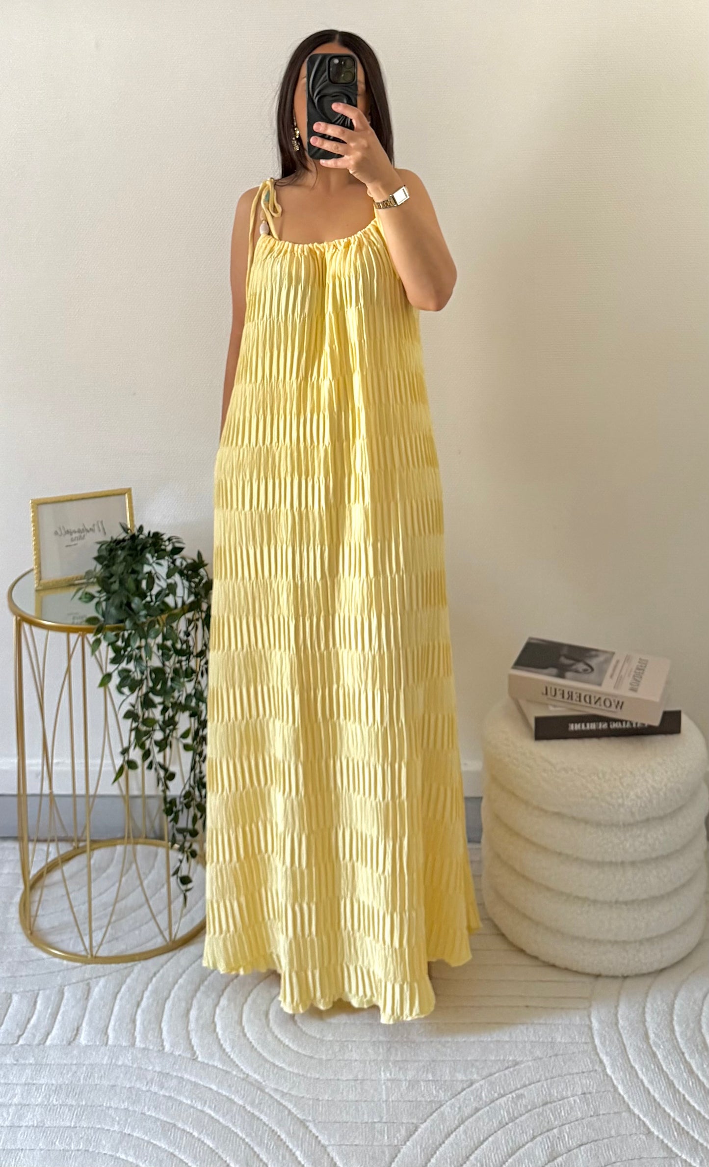Robe Tamara jaune