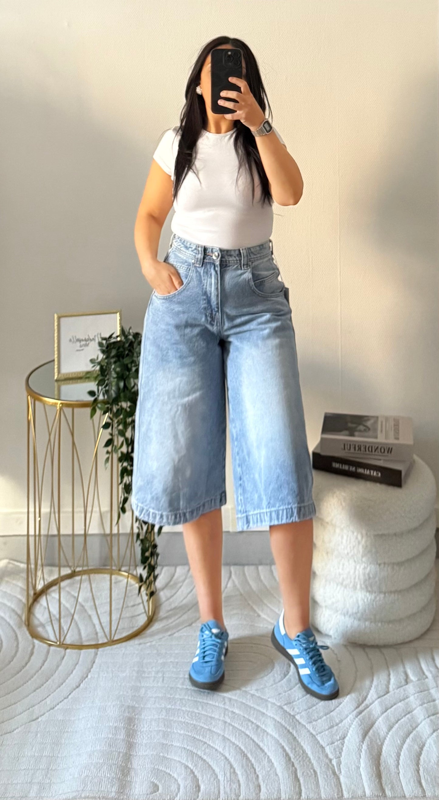 Jean short