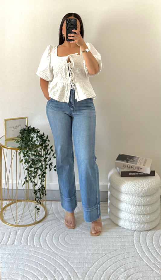 Top Maïa blanc