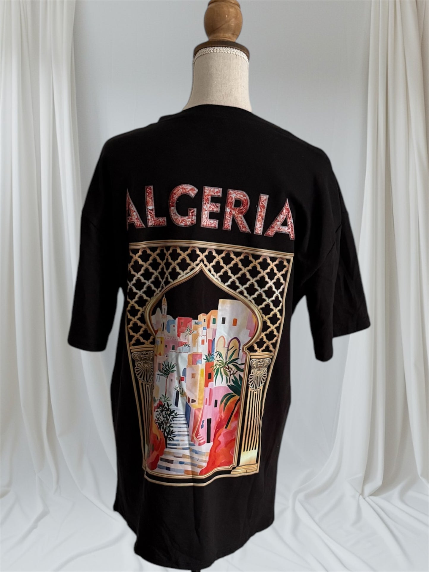 Tee shirt Algéria noir