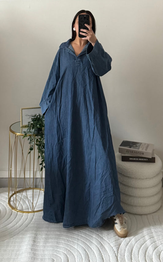 Robe jean coton