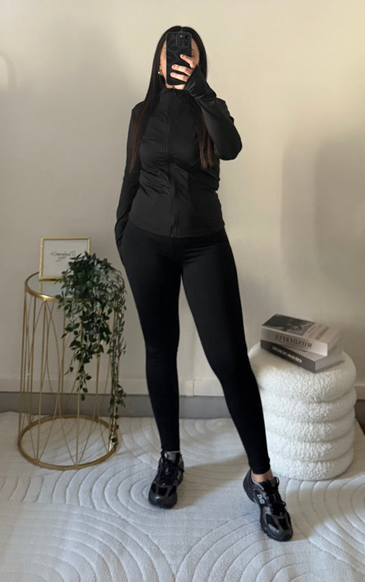 Ensemble de sport noir